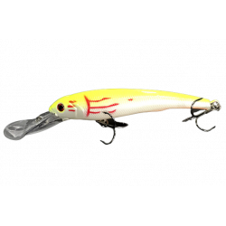 Minnow Flotante Con 2 Ganchos Ojos 3D  17cm/28.7g  Trolling Profundidad De Buceo 2.7m-4,5m