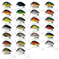 Mini Crankbait 2.5cm 1.5g