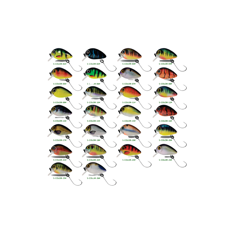 Mini Crankbait 2.5cm 1.5g