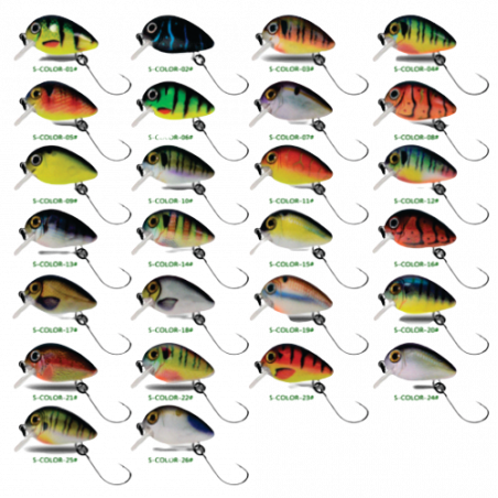 Mini Crankbait 2.5cm 1.5g
