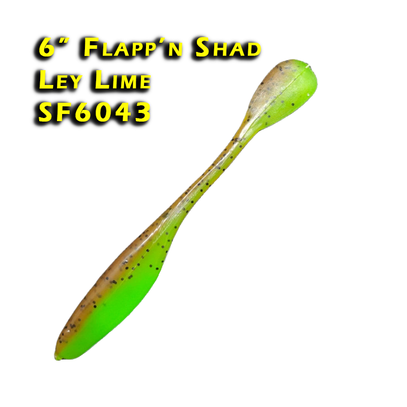 FLAPP"N SHAD LEY LIME