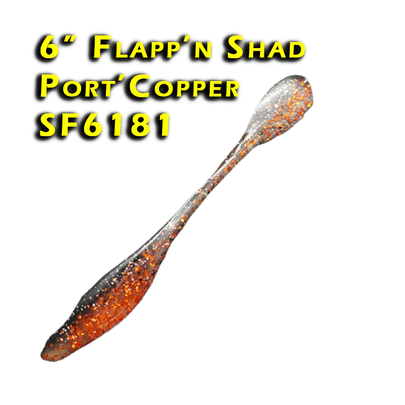 FLAPP'N SHAD PORT COPPER