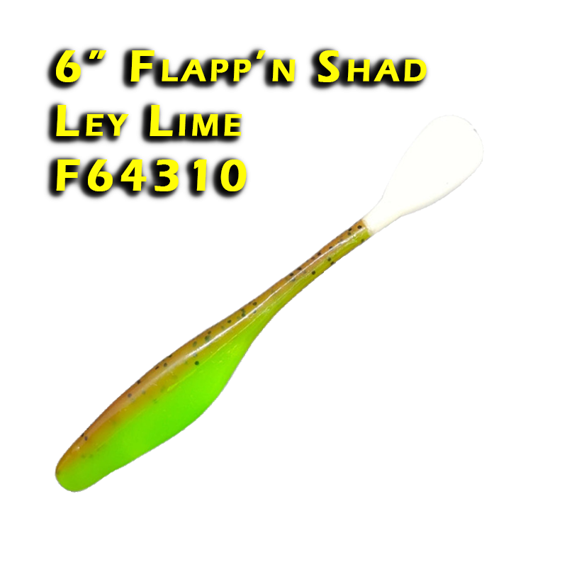 Flapp'n Shad Ley Lime