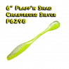 Flapp'n Shad Chastreuse Silver