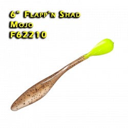 6” Flapp’n Shad Mojo F62210