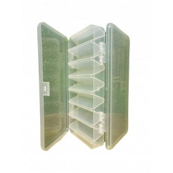 CAJA DOBLE COMPARTIMIENTO DE 19*9*3