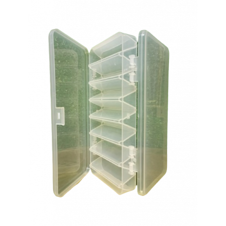 CAJA DOBLE COMPARTIMIENTO DE 19*9*3